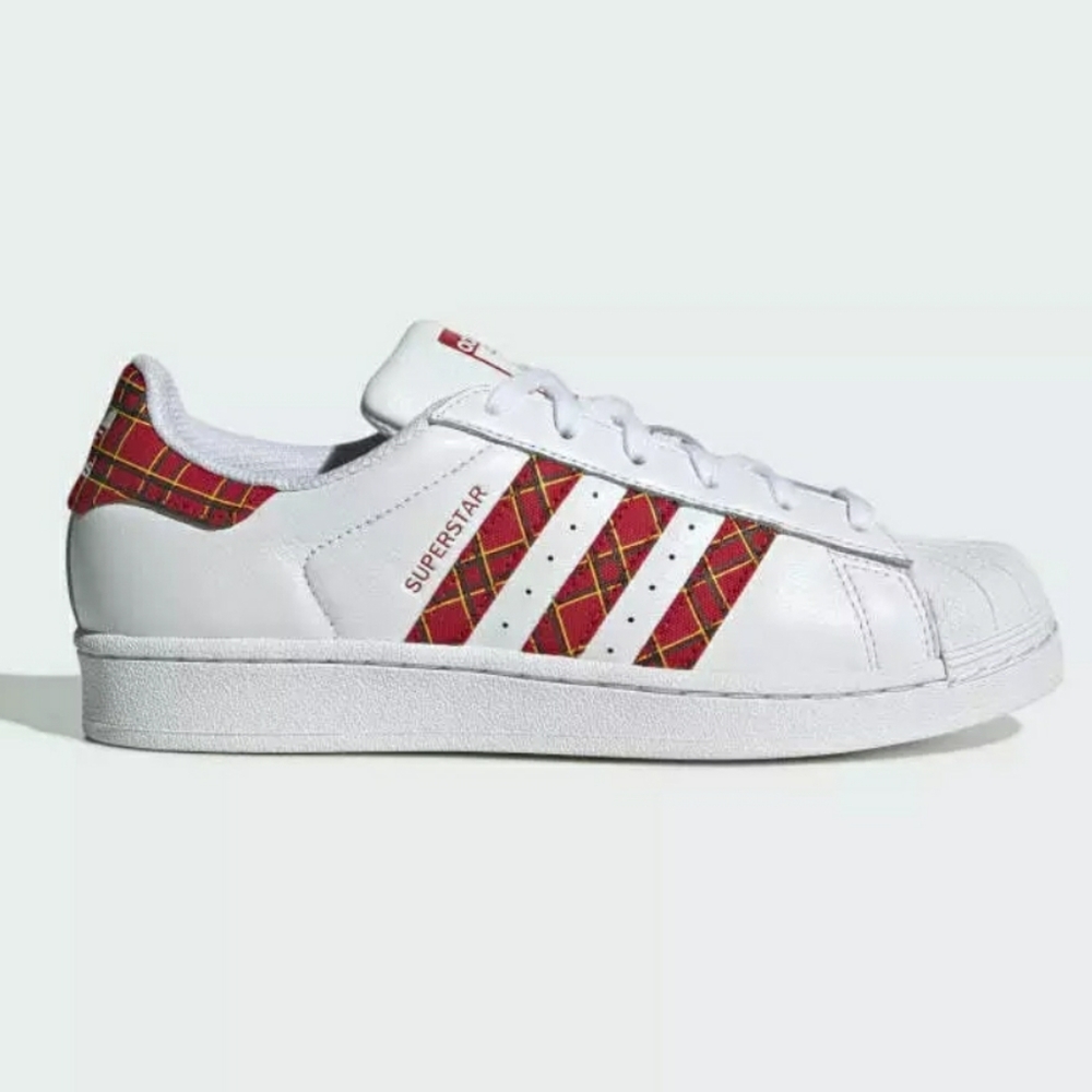 Adidas Superstar Scarlet Red Women's Shoes - Picture 2 of 11